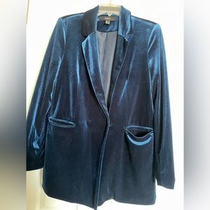 Velvet blazer